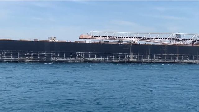 American mariner upbound and a double dual horn salute (08/03/2022) *100 VIEWS* смотреть онлайн