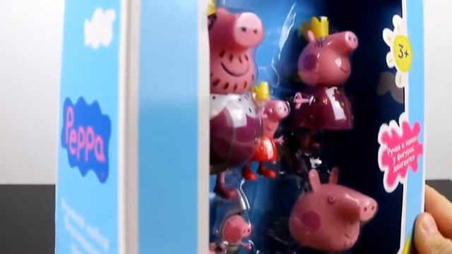 Свинка Пеппа - Большой набор игрушек смотреть онлайн