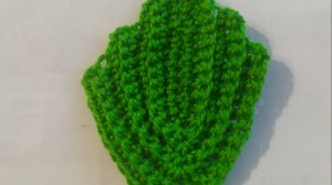 ЛИСТОЧЕК КРЮЧКОМ. МАСТЕР-КЛАСС.