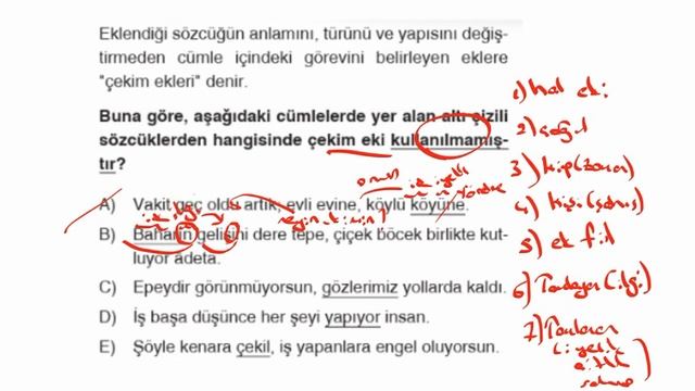 SÖZCÜKTE YAPI (EKLER) DENEME SINAVI смотреть онлайн