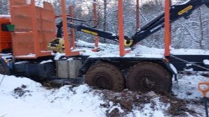КАМАЗ лесовоз