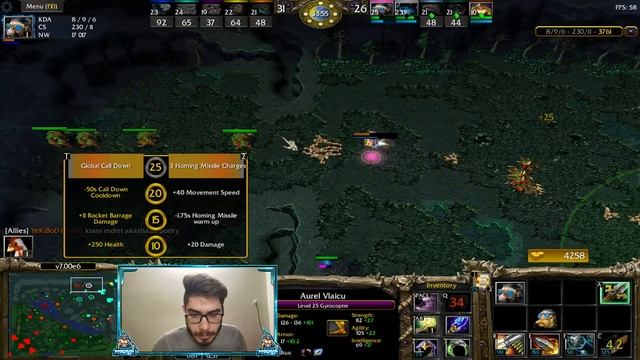 dota1 game play gyrocopter ultra kill / juggernaut hard game смотреть онлайн