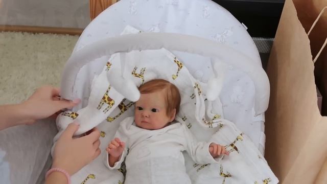 Morning routine with reborn doll Утро с Бони и Евой смотреть онлайн