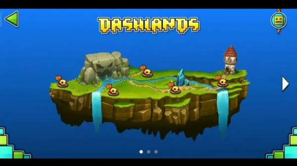 геометри даш ворлд 1-4 лвл