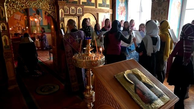 Первое богослужение архиерейским чином Страстной седмицы Великого поста смотреть онлайн