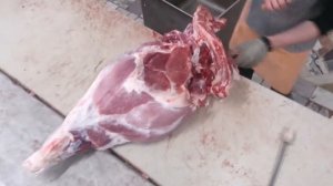 Обвалка мяса