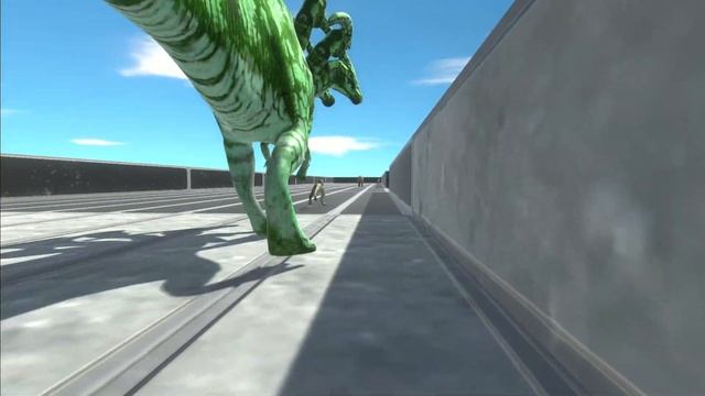Escape From HYDRA PARASAUROLOPHUS - Animal Revolt Battle Simulator