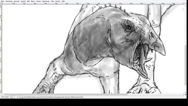 Paleo Speedsketching Test 93# Sauropanthera смотреть онлайн