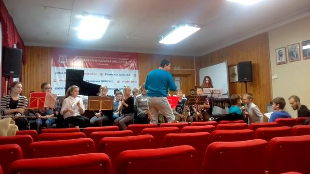 2016.10.17. Репетиция с оркестром RamJazzBand. Макс солирует 2 смотреть онлайн