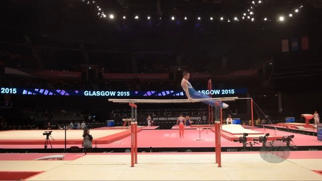 DOLGOPYAT Artem (ISR) - 2015 Artistic Worlds - Qualifications Parallel Bars смотреть онлайн
