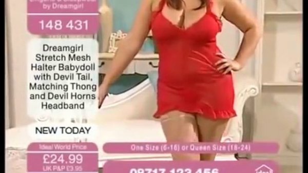 QVC UK Model Natasa Malbasa modelling Ideal World Ballet products