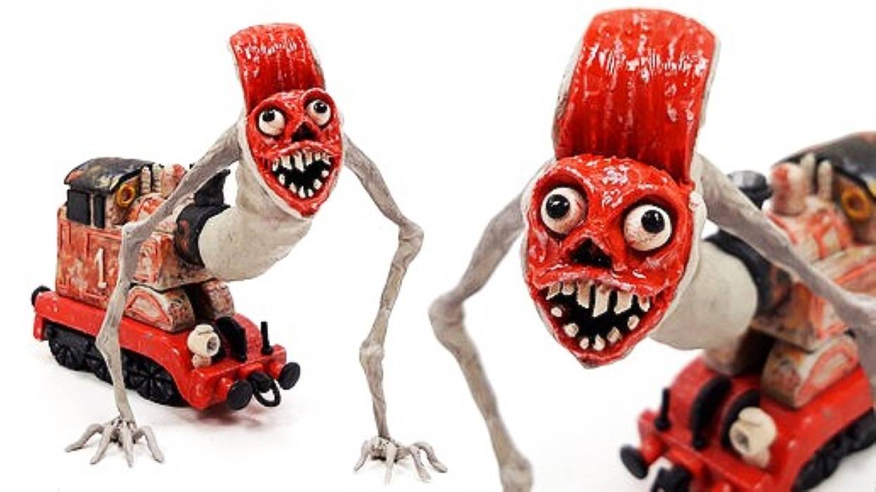 СТРАШНЫЙ Паровозик Томас - МОСТОВОЙ ЧЕРВЬ смотреть онлайн