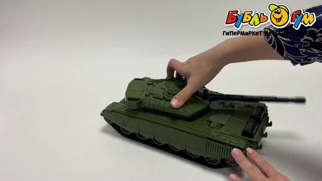 Танк Буран пластиковый свободный ход 40см смотреть онлайн