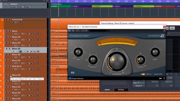 Noveltech Character plugin - Mixing plugin