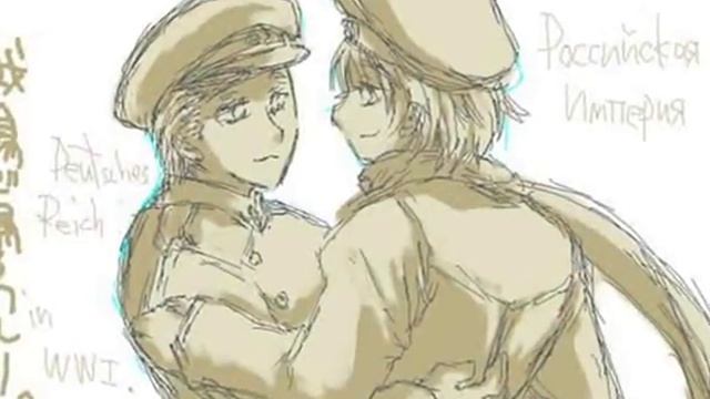Germany X Russia X Prussia Hetalia Axis Powers смотреть онлайн