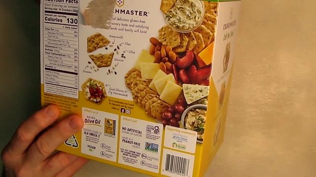 GLUTEN FREE Crunchmaster 5 Seed Multi-Grain Cracker 20 Ounce REVIEW смотреть онлайн