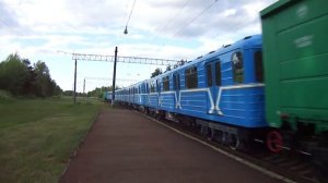 ВЛ80С-563 с вагонами метрополитена