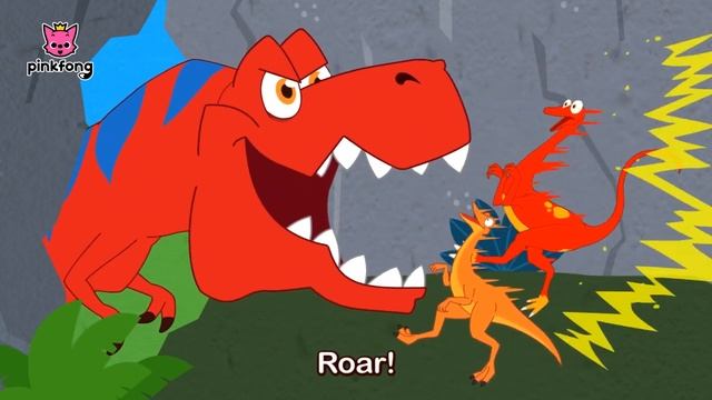 Tyrannosaurus Rex DInosaur Song Pinkfong Songs for Children смотреть онлайн