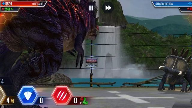 Batel omega 09 vs 12 Dino jurassic world the game #jurassicworld #jurassicpark #jurassicworldthegam смотреть онлайн