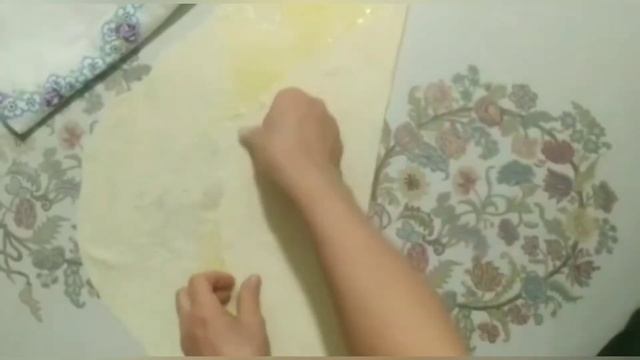 Катлама или мясной слоёный пирог. смотреть онлайн