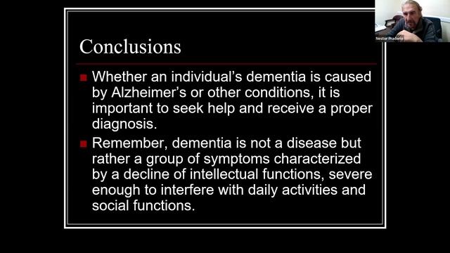 Dementia Vs. Alzheimer’s: Discerning The Difference W/ Nestor Praderio, MD March 19, 2024