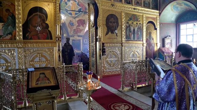 Митрополит Иоанн совершил последнюю в этом году Литургию Преждеосвященных Даров смотреть онлайн