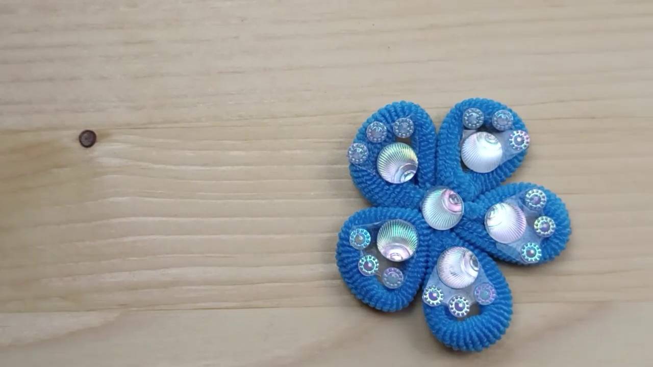 Резинки для волос Цветок смотреть онлайн