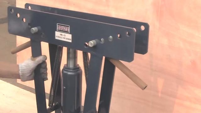 Bolton Tools - HB-12 - 12 Tons Hydraulic Pipe Bender смотреть онлайн
