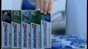 Мария Берсенева в рекламе blend-a-med