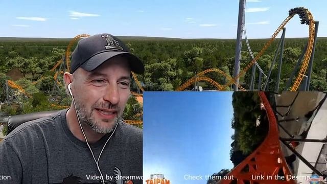 Steel Taipan | Dreamworld | Australia | Reaction Video смотреть онлайн