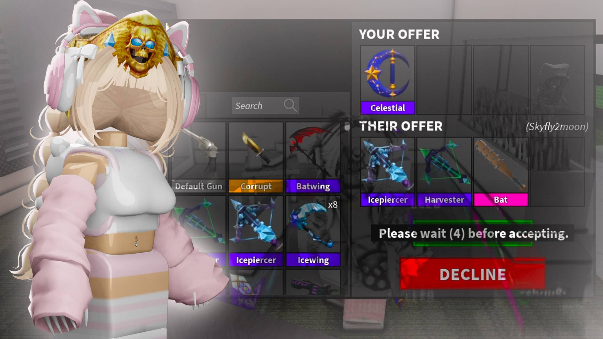 😮😮😮 НЕВЕРОЯТНО! ЧТО ДАЮТ ЗА НОВОЕ ГОДЛИ В MM2?🔪🔪ПОЛУЧИЛА ИВЕНТ ГОДЛИ В ММ2 ROBLOX..не автофарм смотреть онлайн