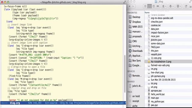 Changing Emacs drag-n-drop behavior смотреть онлайн