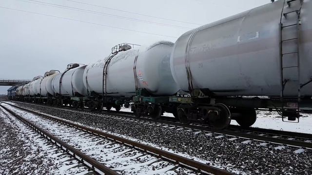 2ТЭ116-1366. Эстония, станция Нарва смотреть онлайн