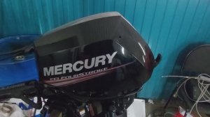 Mercury 20efi снятие гребного вала.