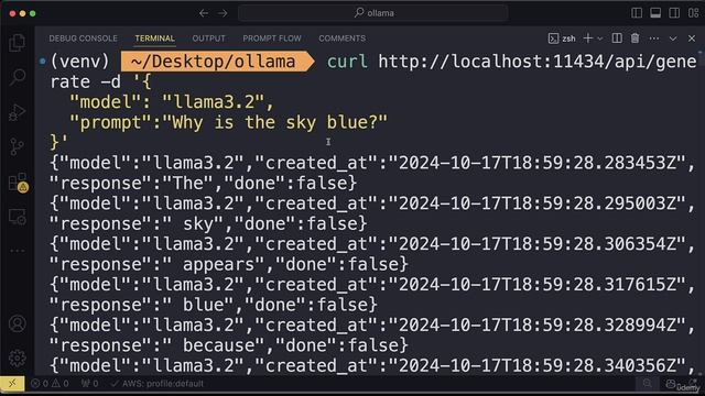 04. Ollama REST API - Generate and Chat Endpoints смотреть онлайн