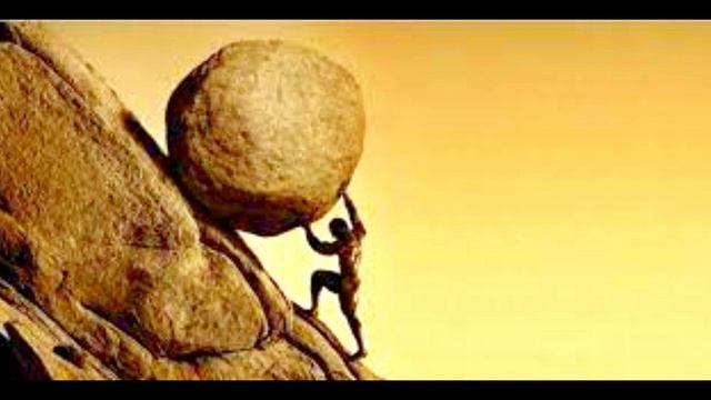 1 Hour of Sisyphus Pushing a Rock Meme Theme смотреть онлайн