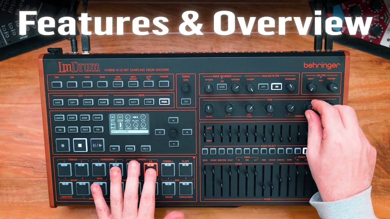 Behringer LM Drum: Meet Drum Machine (Part 2) смотреть онлайн