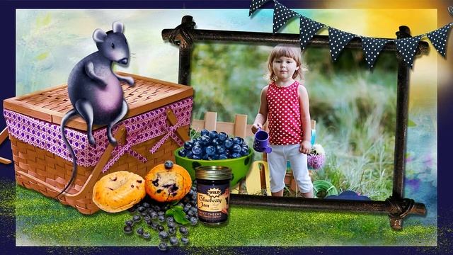 «Черника». Фотозаменяемый проект для Proshow Producer смотреть онлайн