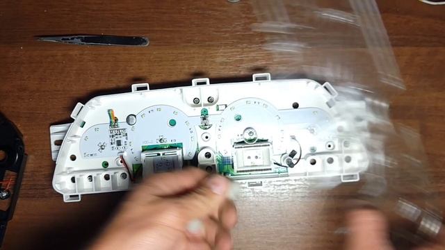 Установка LED плат щиток приборов VDO смотреть онлайн