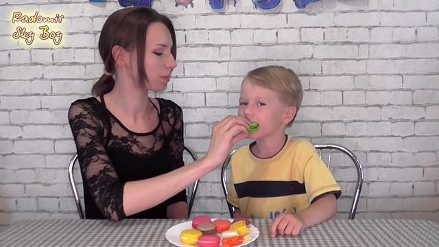 Пробуем французские макаронс челлендж вкусно-невкусно смотреть онлайн