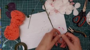 МК Орхидея на гирлянде из фоаиирана