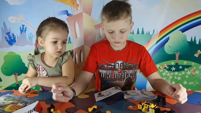 КРЕ-О Трансформер #БАМБЛБИ | Обзор конструктора Часть 2 | Собираем Робота | KRE-O Transformers смотреть онлайн