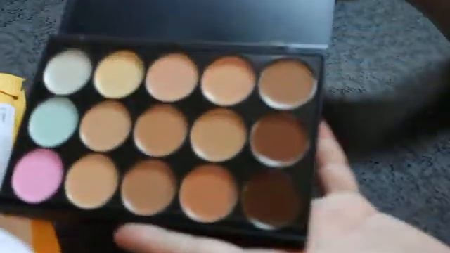 Заказ с Китая - консилеры (палетка) для макияжа! смотреть онлайн