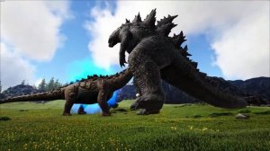 Godzilla VS Fire TiTan | ARK DEATHRUN