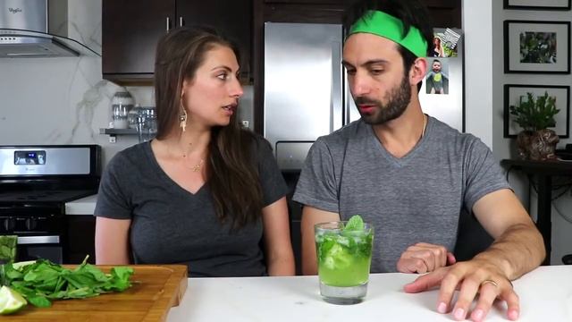 How to make an innovative Mojito at home with Vitamix Aer Disc Container смотреть онлайн
