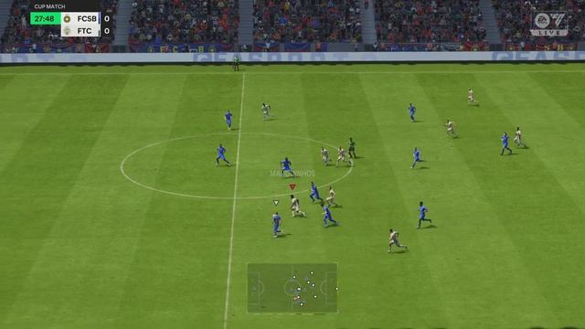 EA SPORTS FC 24_Ferencvárosi TC beats FCSB / and a lovely flag header by Varga ...after the goal :) смотреть онлайн