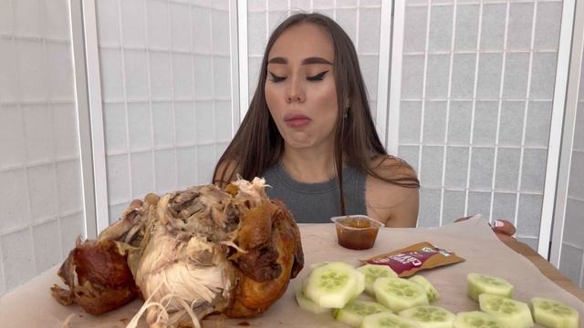 Mukbang/60 кг-это много?!😵💫Позорная история знакомства🤣🙄 смотреть онлайн