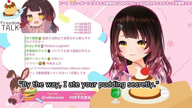 Roboco Being Cute While Refusing to Share Her Pudding [Robocosan] смотреть онлайн