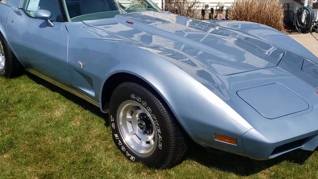 1977 Corvette Walk Around Video 20230404 134518 смотреть онлайн