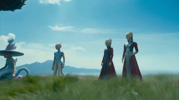 Starbound Odyssey: Tech & Fantasyland | AI-Generated Scene Video 267